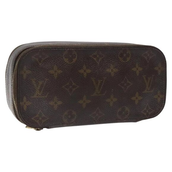 LOUIS VUITTON Monogram Trousse Brush MG Cosmetic Pouch - Picture 1 of 16
